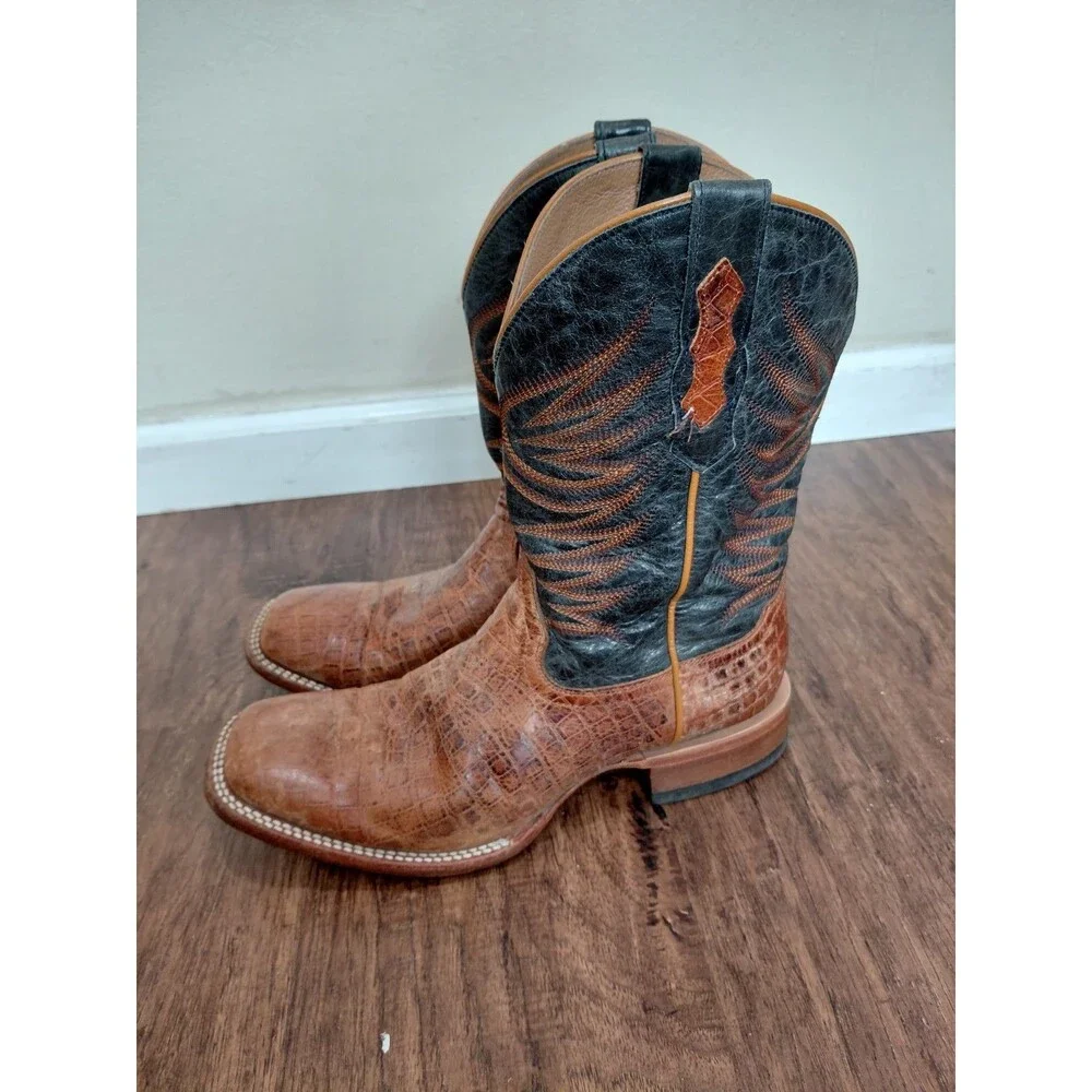 Cody James BCJSP22L6 Men's  Western Performance Boots Brown Leather Men Sz 10.5D